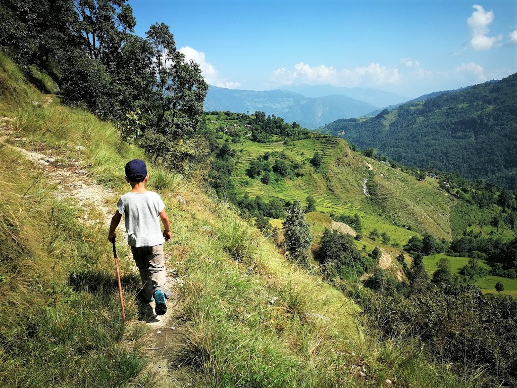 Jeu de piste, Salyan, Népal