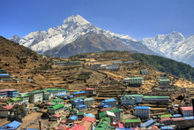 Namche Bazar, capitale du Khumbu