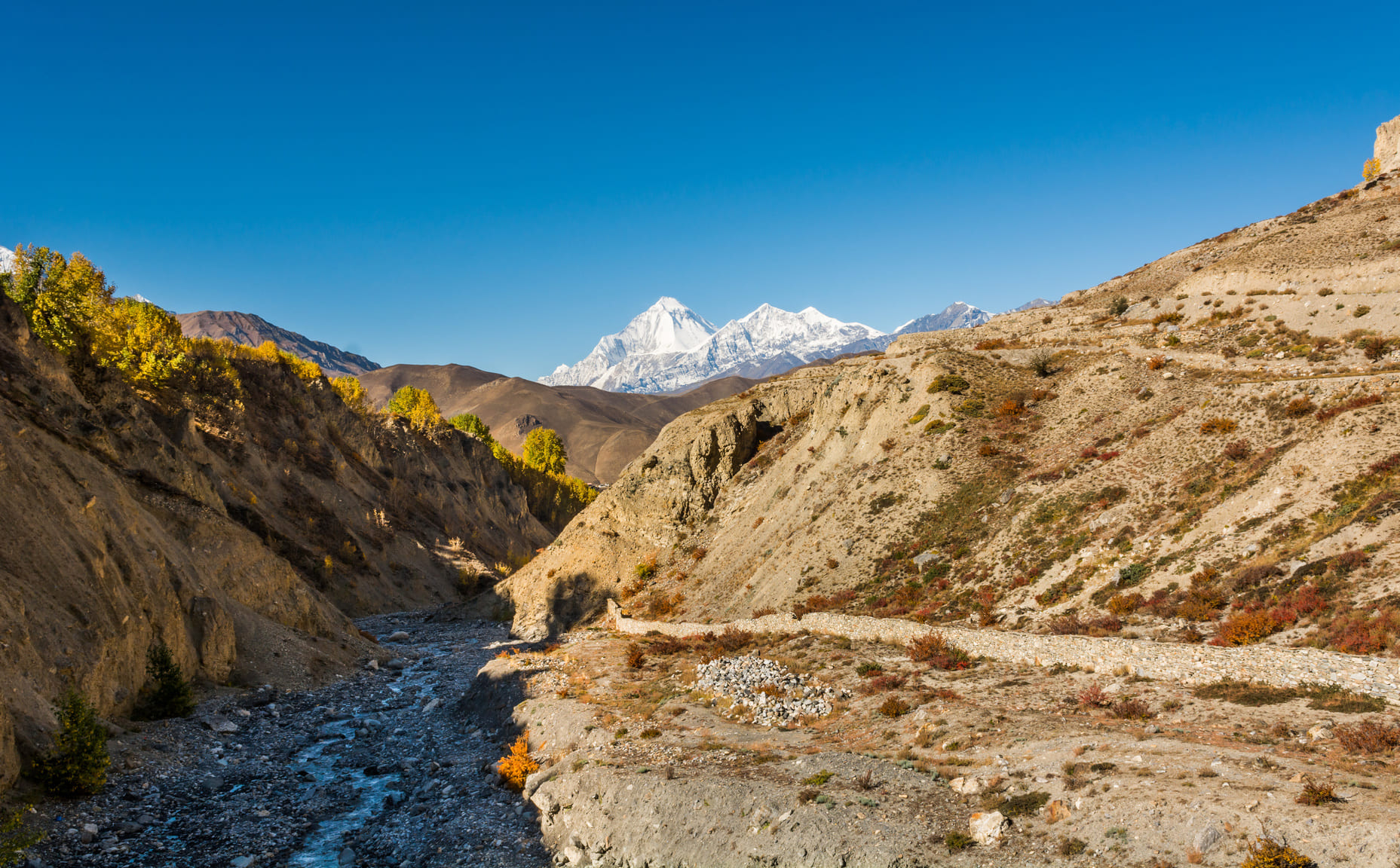Couleurs de l'automne, Annapurna, Népal