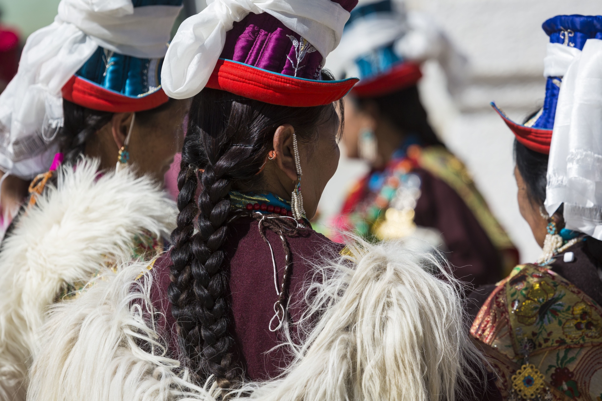 Tenues traditionnelles, Festival à Leh, Ladakh